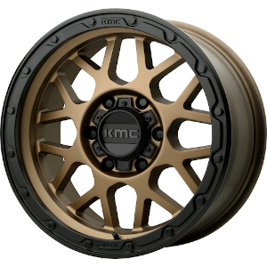 KMC KM535 Grenade Off-Road Matte Bronze Black Lip