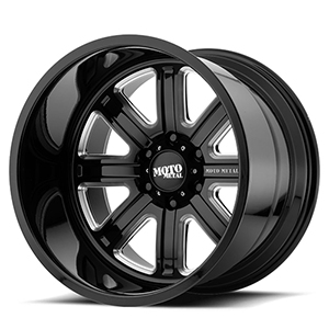 Moto Metal MO402 Gloss Black W/ Milled Spokes