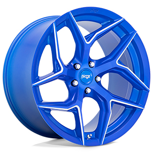 Niche M268 Torsion Anodized Blue Milled