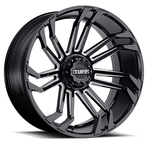 TUFF A.T. T21 Gloss Black Milled