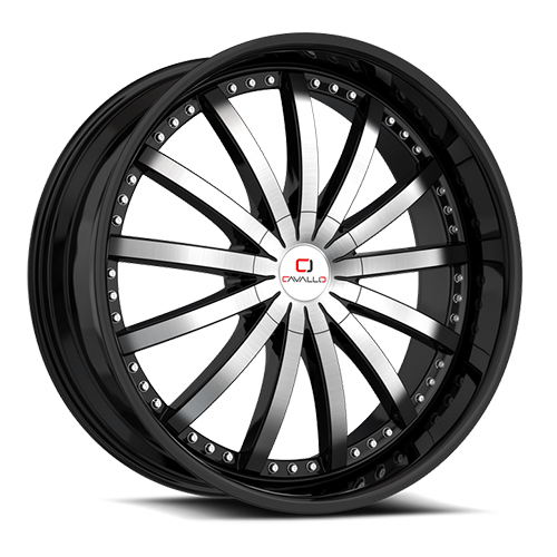 Cavallo CLV-53 Gloss Black Machined