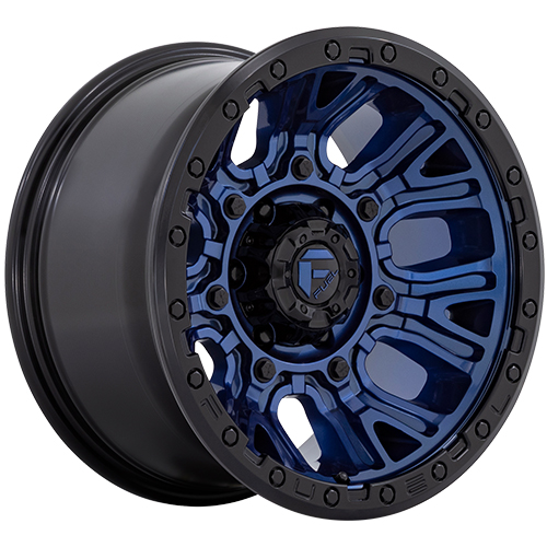 Fuel Traction D827 Dark Blue W/ Black Ring