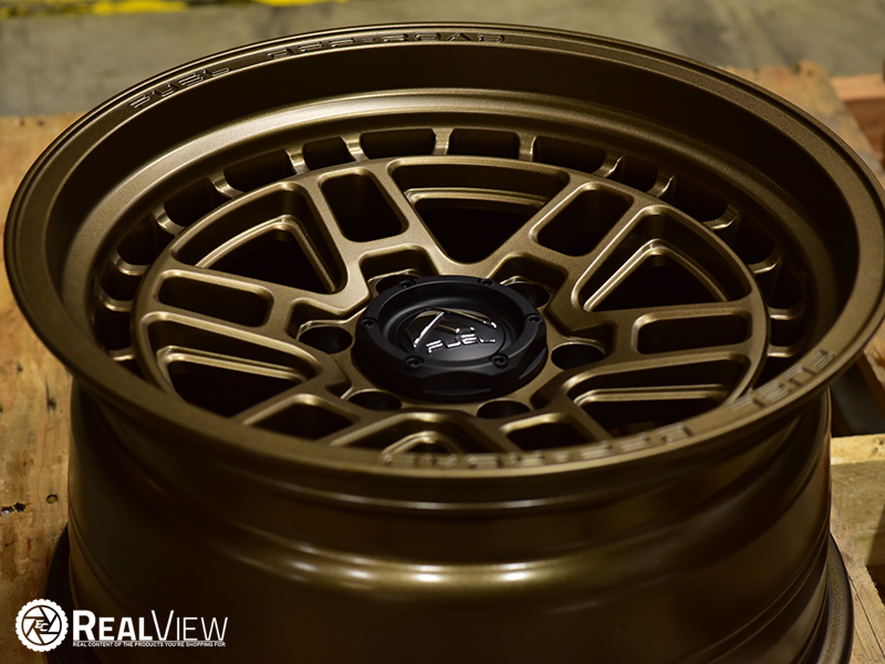 Fuel Nitro D669 17x9 1 Bronze Wheels Rim 