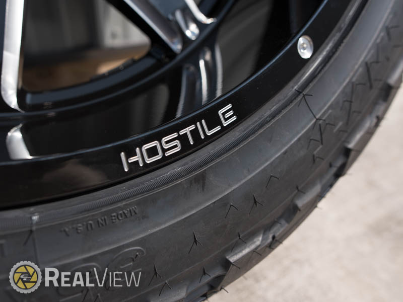 Hostile Alpha H109 Blade Cut 22x12 22 By 12 Inch Wide Wheel Toyo Open Country Mt 35x12 5r22 Tire 