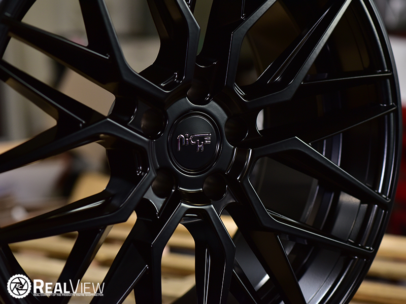 Niche=gamma M190 Satin Black 20x9 35 Wheels Rims 