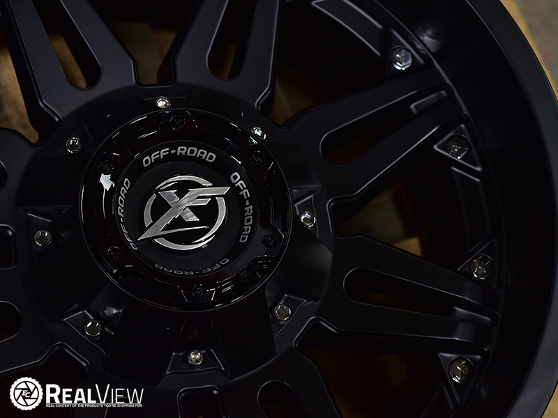 Xf Offroad Xf 20x10 12 Matte Black Milled Wheels Rims 