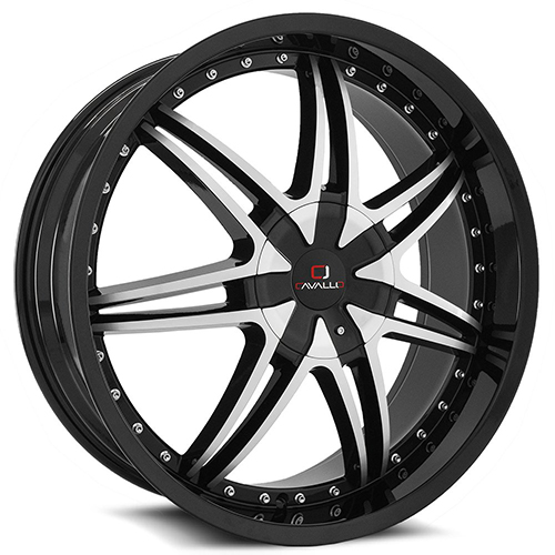 Cavallo CLV-11 Gloss Black Machined Photo