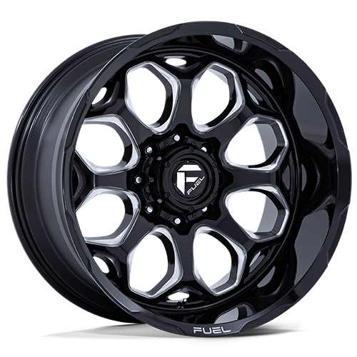 Fuel Offroad Scepter FC862 Gloss Black Milled Photo