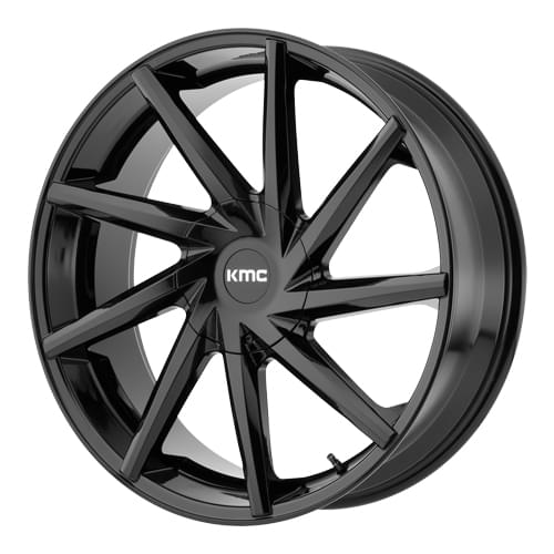 KMC KM705 Burst Gloss Black Photo