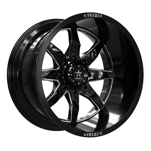 RBP 81R Saharan Gloss Black W/ Milled Spokes Photo