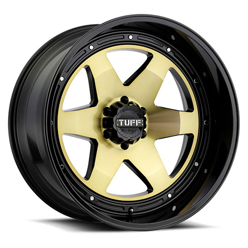 Tuff T1A Gold W/ Gloss Black Lip Photo