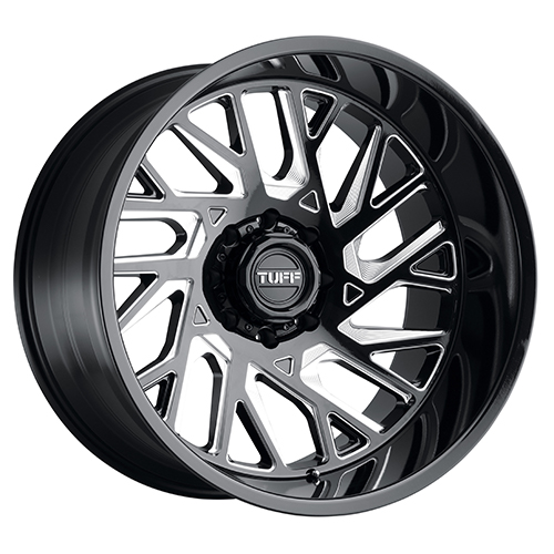 Tuff T4B Gloss Black W/ Milled Spokes Photo