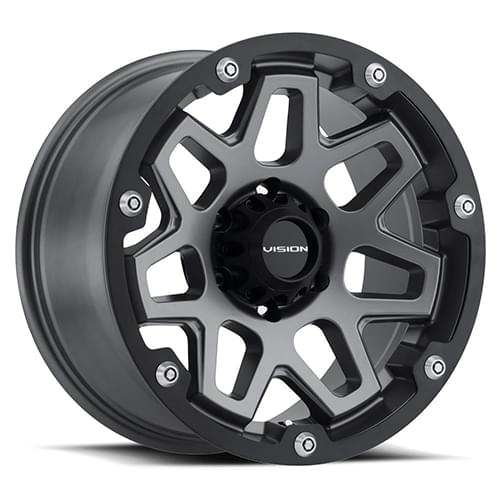 Vision Offroad Se7en 416 Satin Gray