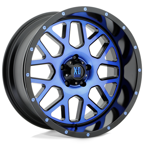 XD Series XD820 Grenade Satin Black W/ Machined Blue Tint