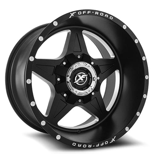 XF Offroad XF-210 Matte Black Milled Photo